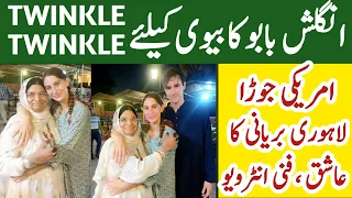 Funny Couple Interview Questions | American Boy Singing Hindi Song | Foreigners In Pakistan