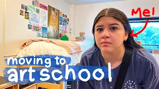 RISD move-in vlog!!