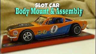 Part 3: B&E Slotsport. Hardbody Slot Car : Body Mounting : 1/24 Scale Slot Car Racing : Model Kits