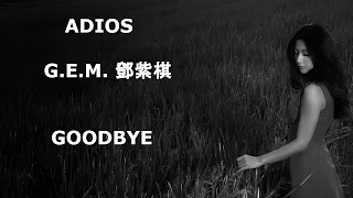 G.E.M. 鄧紫棋 再見 GOODBYE ADIOS Chinese|Pinyin | English | Español - WAIMEDIA