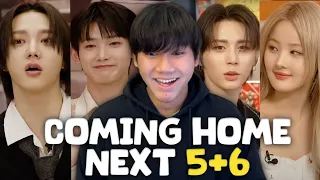 [REACTION] COMING HOME NEXT EP.5+6 with KISS OF LIFE, &TEAM