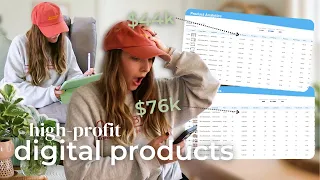 Make over $1000 per day selling these 3 digital products on Etsy