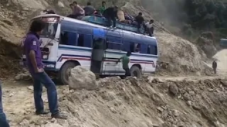 World's most dangerous roads Nepal and India