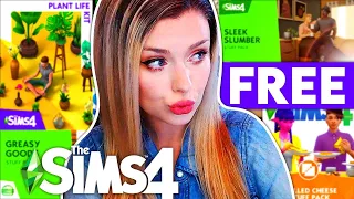Trying FREE Sims 4 Packs So You Don’t Have To // Reviewing FREE Sims 4 Stuff Packs & Kits