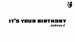 เพลงแดนซ์ ( andreea d - it's your birthday ) #TikTok DJ ICE