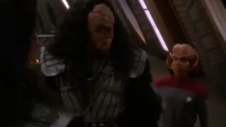 DS9 Nog "arrests" Martok (Blaze of Glory)