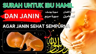 Surat Maryam Yusuf dan Luqman Arab dan Terjemahan Untuk Ibu Hamil dan Janin di Dalam Kandungan