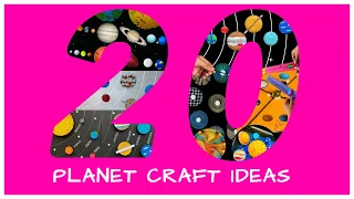 💡BEST 20 Craft IDEAS 💡 with PLANETS 🌎🪐 | Planet Craft Compilation | Top 20 planet projects for kids