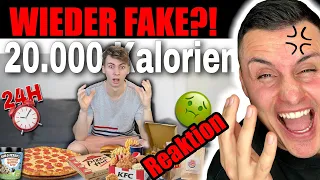 ER hat 10.000 GEFAKET und pRoBiErT jetzt 20.000 KALORIEN?! 😂🤦🏻‍♂️ I The Franklin Reaktion