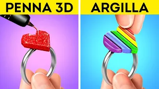 PENNA 3D Vs ARGILLA POLIMERICA || Fantastiche idee fai-da-te che devi vedere