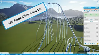 420 Foot Planet Coaster Dive Coaster - April 20, 2024