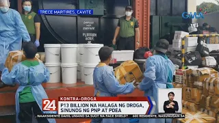 24 Oras: P13 billion na halaga ng droga, sinunog ng PNP at PDEA