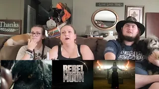 Rebel Moon Official Trailer Family Reaction  "Looks Like Alot of Movies Combined"