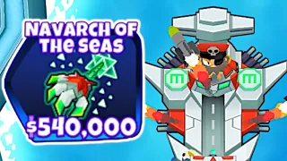 NEW 5-5-5 BUCCANEER PARAGON In Bloons TD 6 - Navarch Of The Seas!