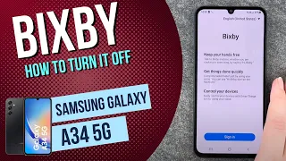 Samsung Galaxy A34 5G - How to turn off Bixby • 📱 • 📴 • ⬇️ • | Tutorial