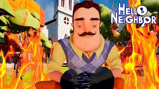 как поджечь дом соседа в hello neighbor 2 beta (100% инфа)