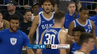 Duke vs Boston College Full Game Highlights College Basketball 2023