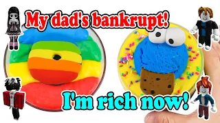 Slime Storytime Roblox | The Bacon family swaps life with the rich millionaire family