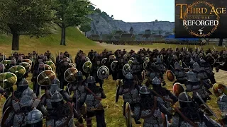 SAURONS HOST INVADE RIVENDELL (Siege Battle) - Third Age: Total War (Reforged)