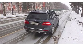 Велик телом, да мал делом. Mercedes-Benz ML 350.