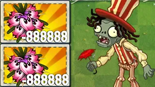 PvZ 2 Challenge - Random All Plants Level 1 vs Stiltwalker Zombie - Who is Best Plant?