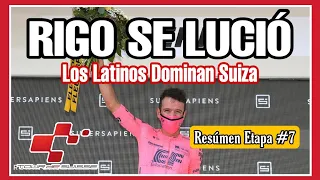 RESÚMEN Etapa 7 🇨🇭 TOUR de SUIZA 2021 🇨🇭 RIGOBERTO URÁN hoy ESPECTACULAR