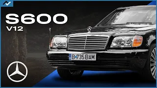 BALENA ce consumă 40%! - Mercedes-Benz S600 V12 W140