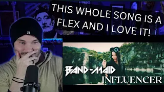 Metal Vocalist - BAND-MAID - INFLUENCER ( FIRST TIME REACTION )