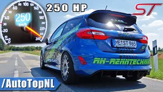 250HP FORD FIESTA ST MK3 250km/h ACCELERATION & TOP SPEED by AutoTopNL