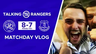 QPR 2 (8) - EVERTON 2 (7) - MATCH-DAY VLOG! QPR KNOCKOUT THE TOFFEES!