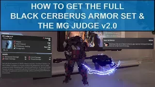 The Surge - How to get the Full Black Cerberus Armor Set and the MG Judge v2.0 - Unique boss items