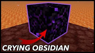 Where To Find Crying Obsidian In Minecraft?