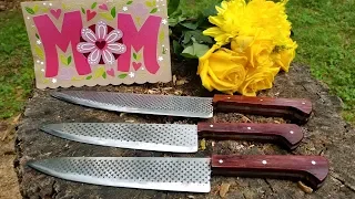 Making knives for Mother's Day! Ultimate Mother's Day Gift Idea!!!