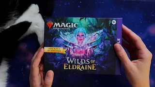 ASMR | Magic the Gathering: Wilds of Eldraine Bundle Unboxing | Up Close Whispering