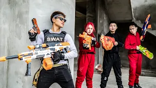 LTT Nerf War : Special police SEAL X Nerf Guns Fight Group Of Female Enemy Warriors Dr Lee