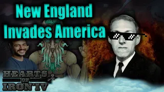 Lovecraft's New England Invades America | Kaiserreich (HOI4)