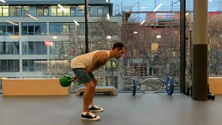 Kettlebell Swing with Bent Arm