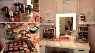 Makeup Collection & Storage 2015 | NitraaB