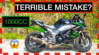 5 Reasons Why I STARTED On This 1000cc Sport Bike. Was she a good option? Follow to find out! 1000SX