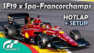 HOTLAP : SF19 Super Formula x Spa-Francorchamps (+ SETUP) -- Gran Turismo 7