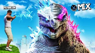 Mixing SHIMO With EVOLVED GODZILLA In GTA 5 (Mods)