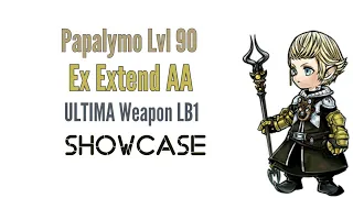 [DFFOO] Papalymo Lvl90 Ex Extend AA ULTIMA Weapon LB1 Showcase