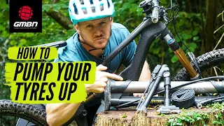 How To Pump Up Your Mountain Bike Tyres | Inflate Your MTB Tyres Trailside