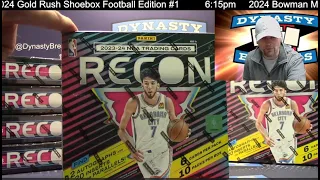 2023 24 Recon Basketball Card 6 Box Half Case Break #2 Sports Cards