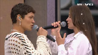 Omar Rudberg and Victoria Nadine - Nakna + Be Okay (VG-Lista Norway 2022)