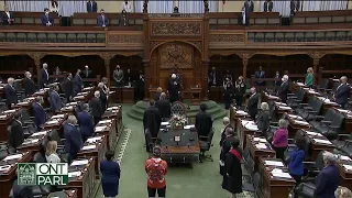 9AM EDT: Ontario government delivers throne speech