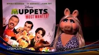 Miss Piggy, The Muppets Most Wanted - Cineplex Interview