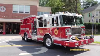 Bedford Hills FD Engine 199 + Engine 198 + Rescue 10 Responding