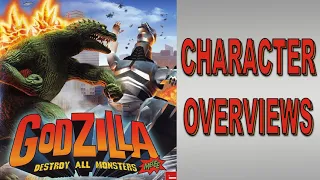 Every Character Explained in 1 Minute | Godzilla: Destroy All Monsters Melee