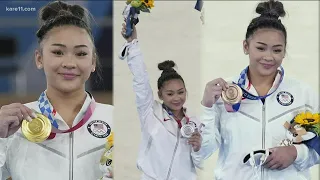 'She has all three' | Suni Lee's family reacts to third medal win in Tokyo Olympics